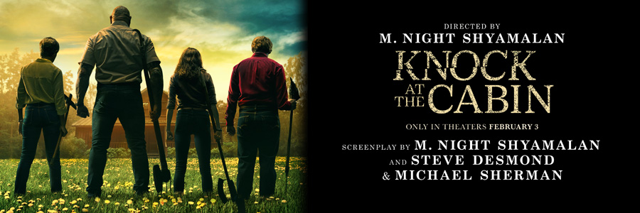 Knock at the Cabin': Watch the Trailer for M. Night Shyamalan's Latest  Horror