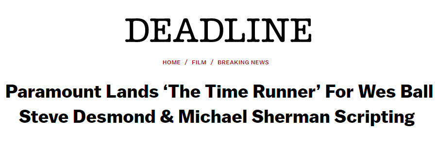 Paramount Lands 'The Time Runner'